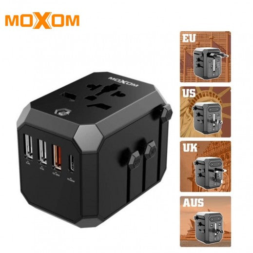 Adaptador Universal Multifuncional Corriente De Pared