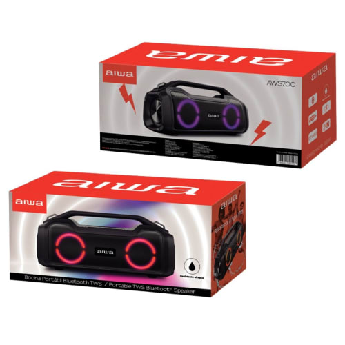 Parlante Inalámbrico Impermeable Aiwa Aws700bt
