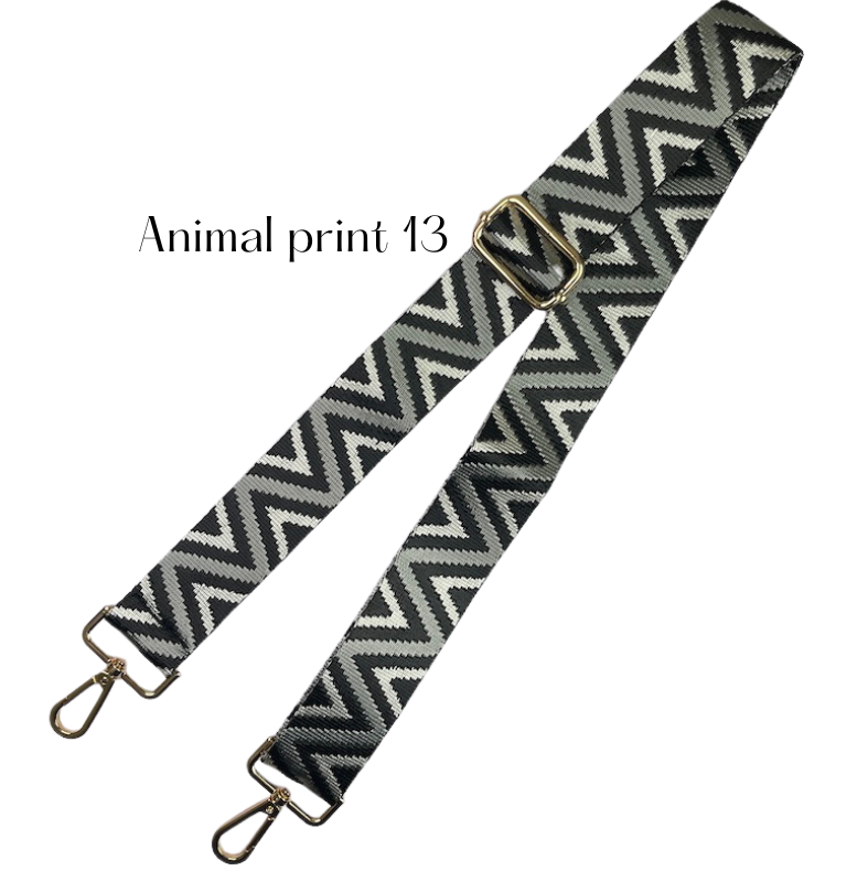 Correa Animal print Para Cartera ó Bolso / Strap Cartera / Strap Carcasa