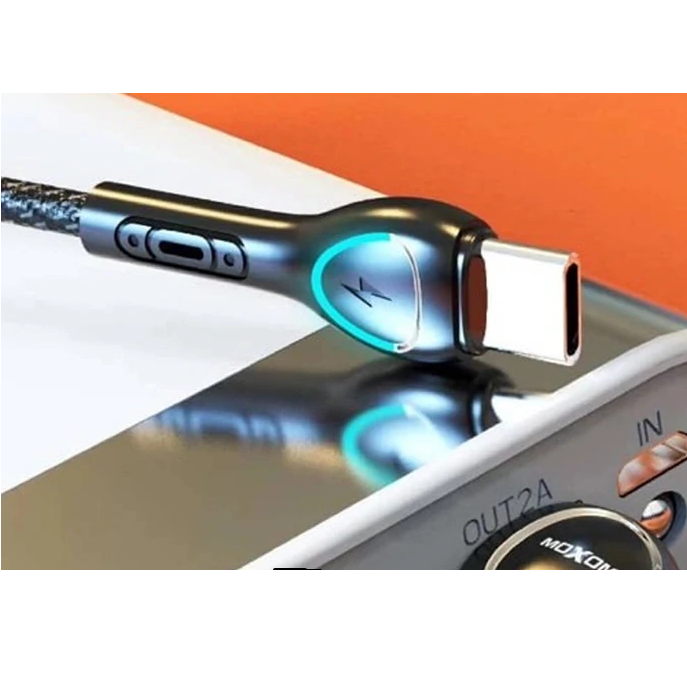 Cable Cargador Usb A Tipo C 2.4a Carga Rapida Moxom