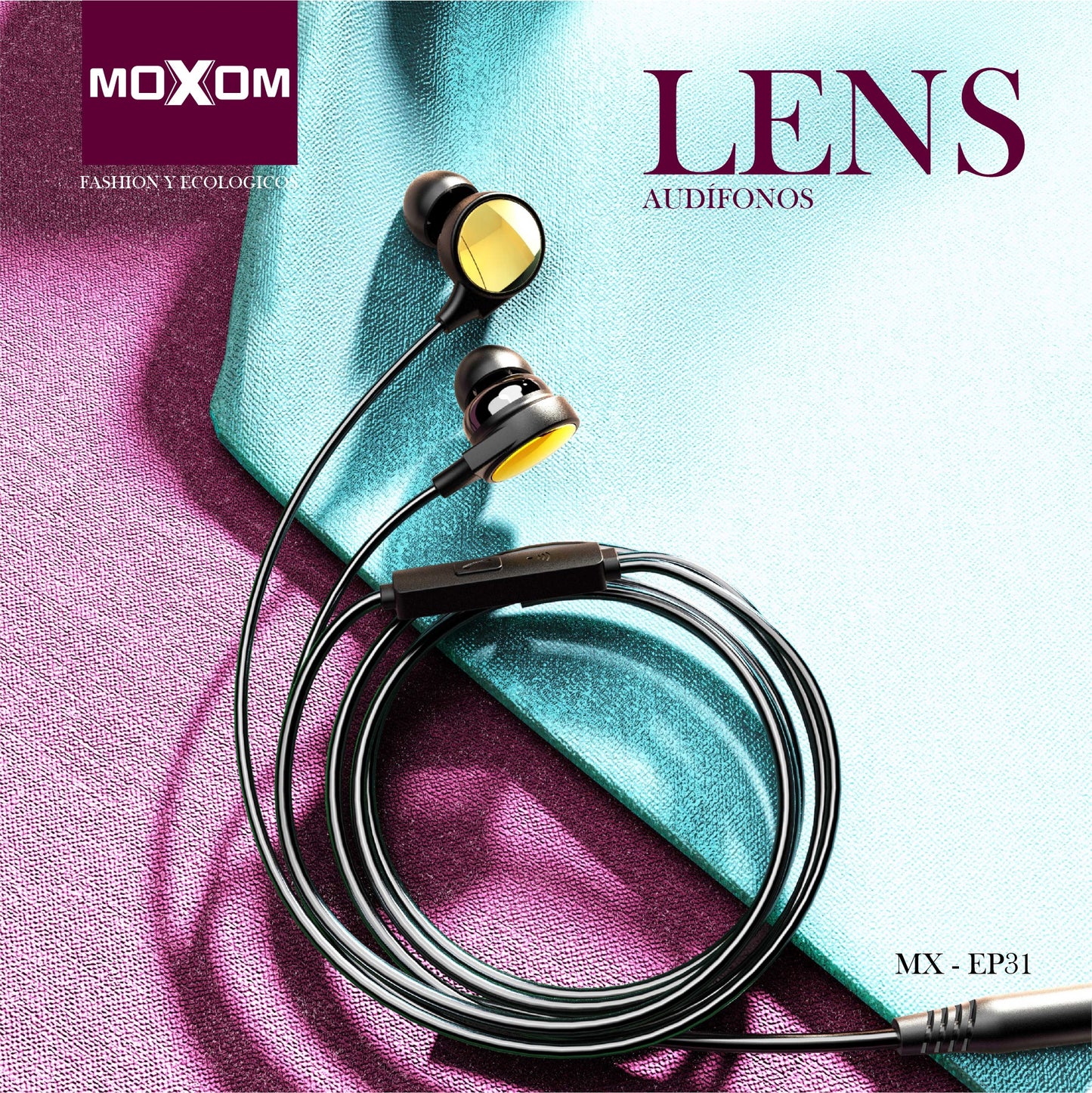 Audifonos Manos Libres Moxom Mx-ep31