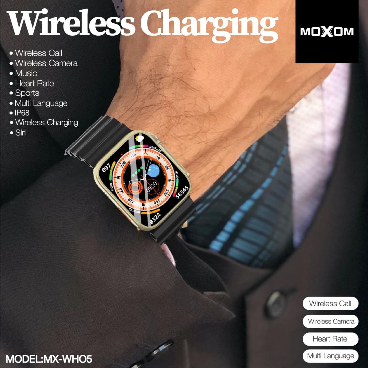 Reloj Inteligente Smartwatch Ultra Moxom Mx-wh05