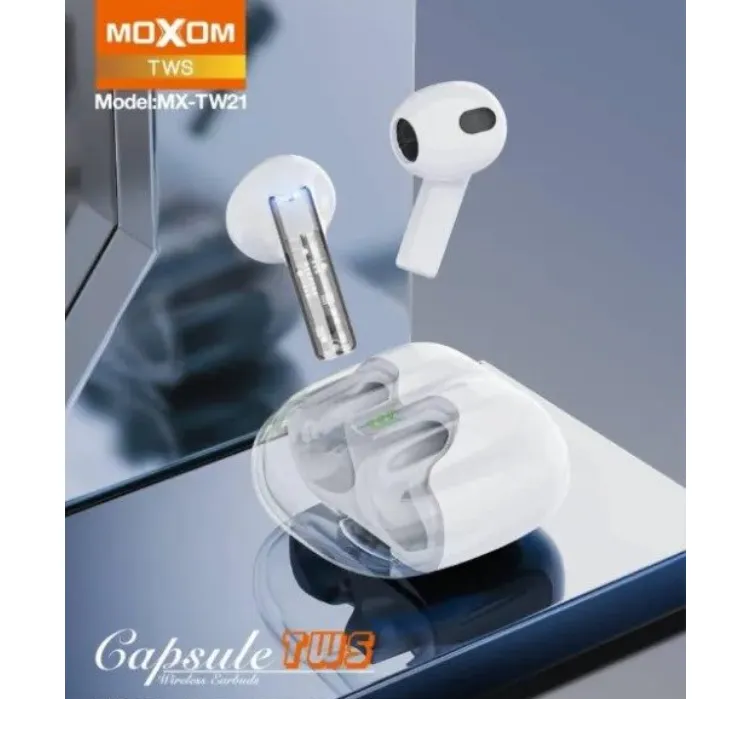 Audífonos Inalámbricos Capsule Bluetooth Manos Libres Moxom