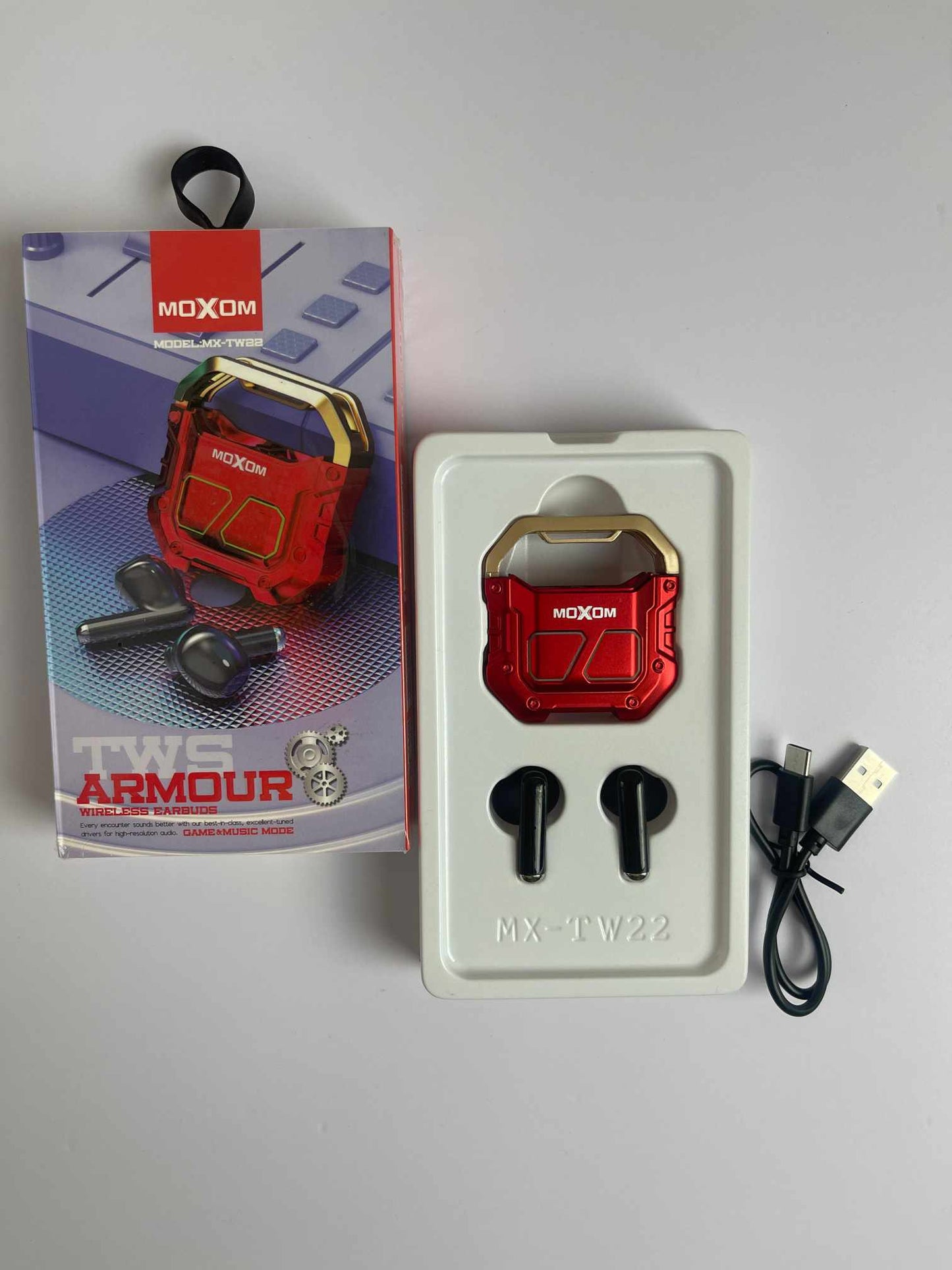 Audifonos Inalambricos Moxom MX-TW22