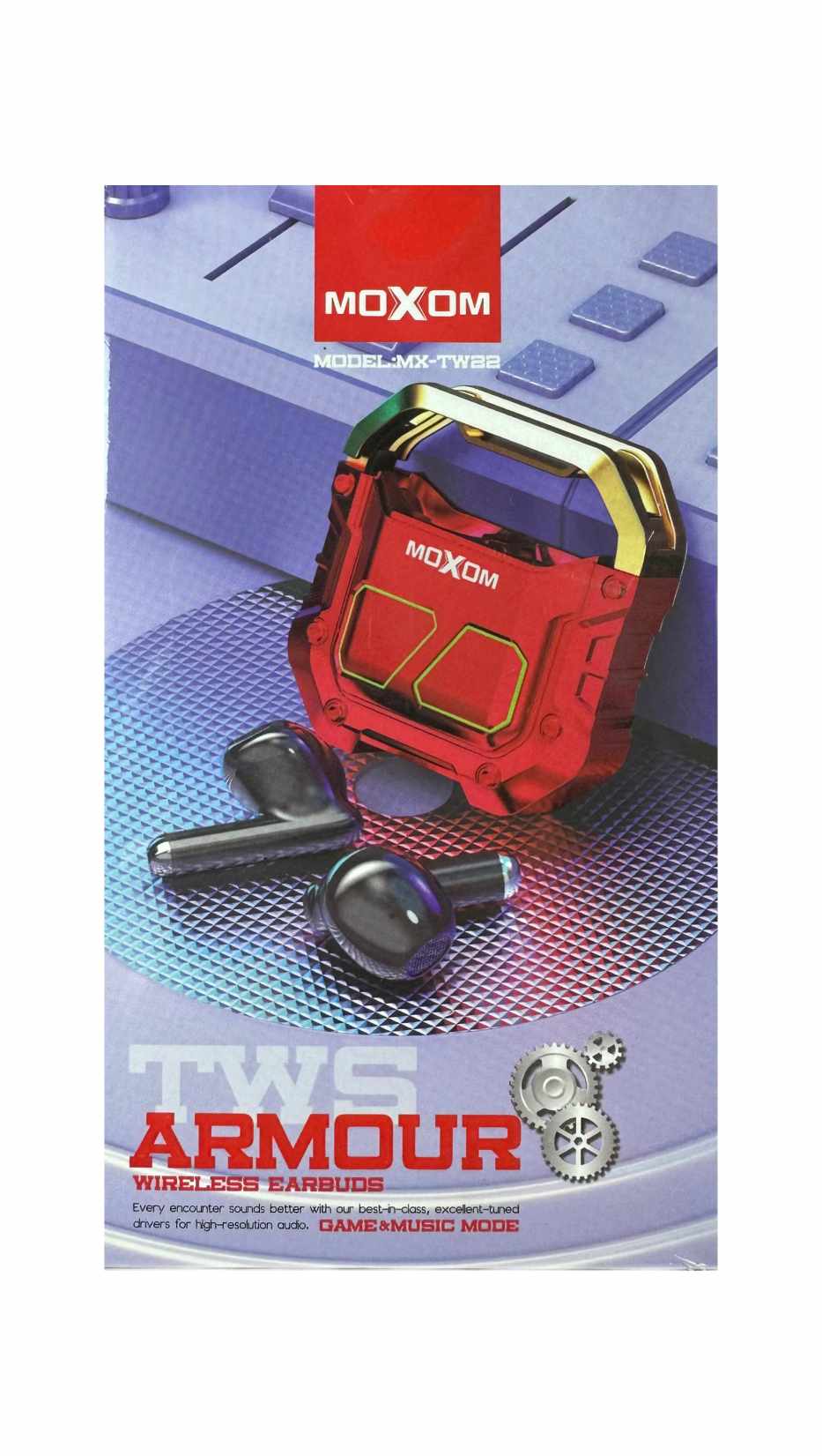 Audifonos Inalambricos Moxom MX-TW22