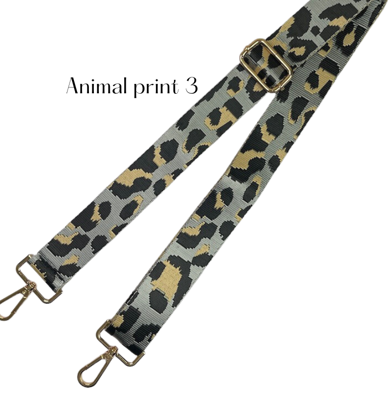 Correa Animal print Para Cartera ó Bolso / Strap Cartera / Strap Carcasa