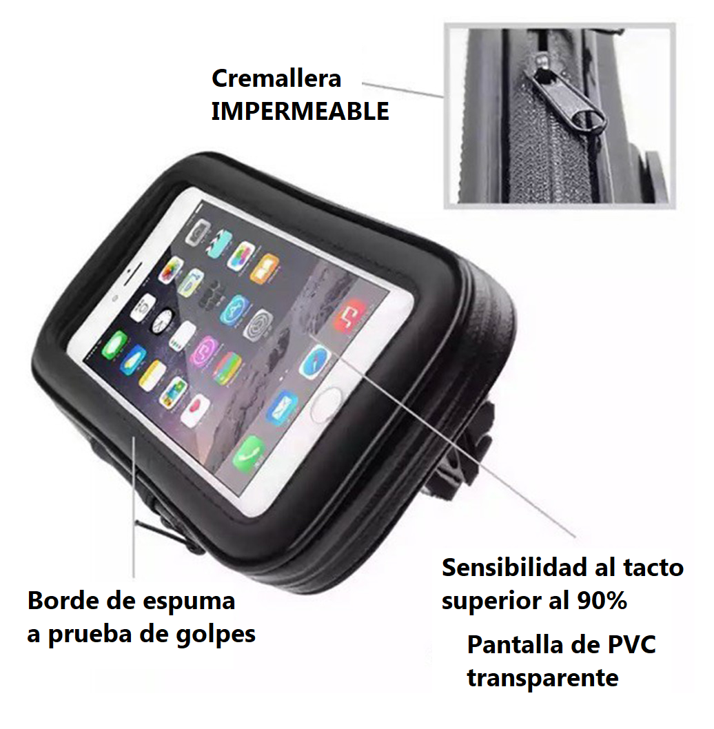 Soporte De Teléfono Para Motos Moxom Mx-vs41