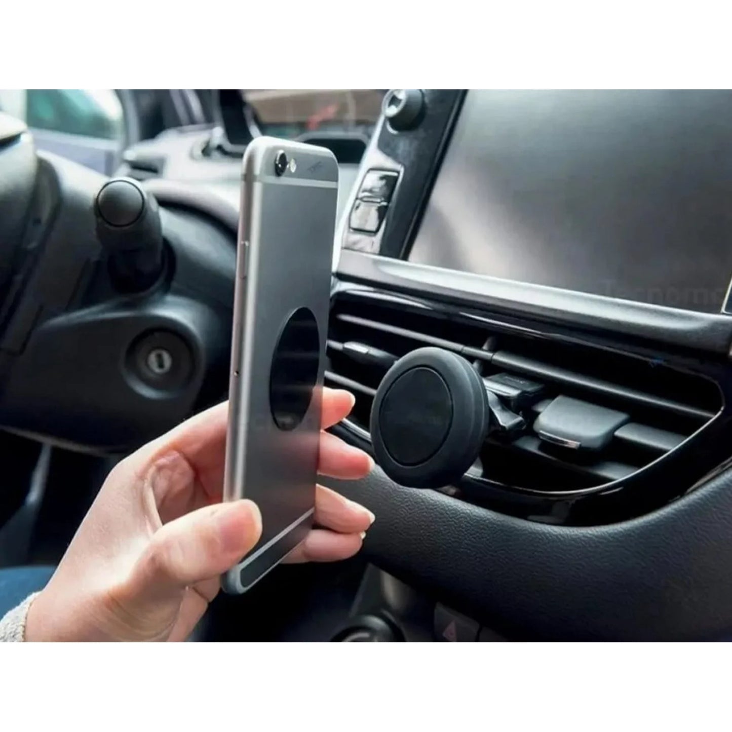 Soporte De Auto Para Celular Iman Magnético Rejilla Del Aire