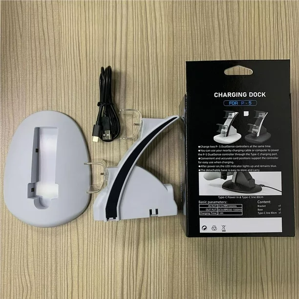 Base de Carga Dual Mando Joystick Ps5