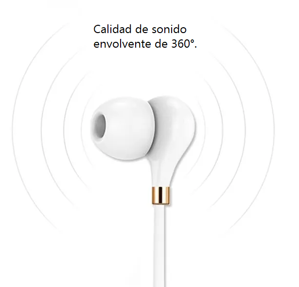 Audifonos Manos Libres Treqa Ep-737