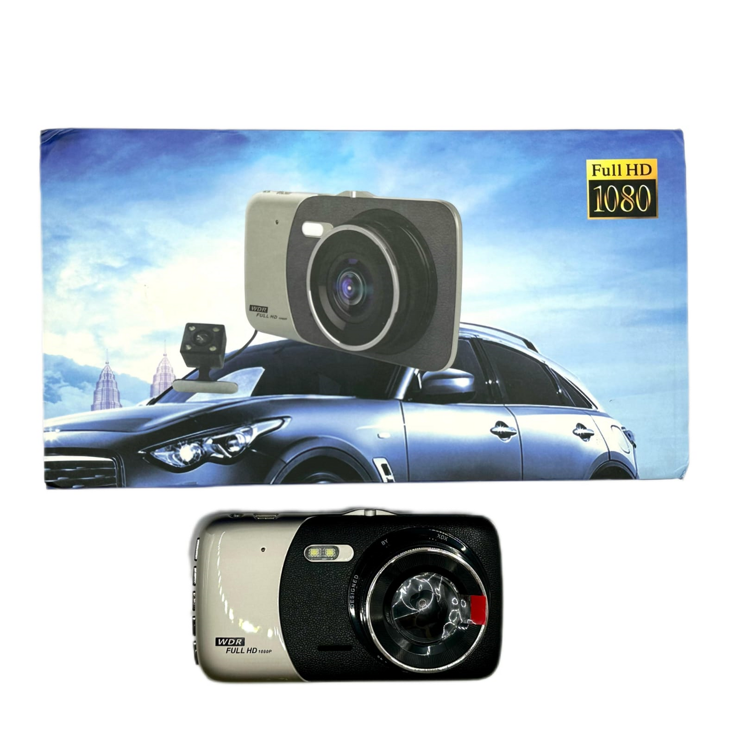 Cámara De Seguridad Para Auto Full Hd 1080