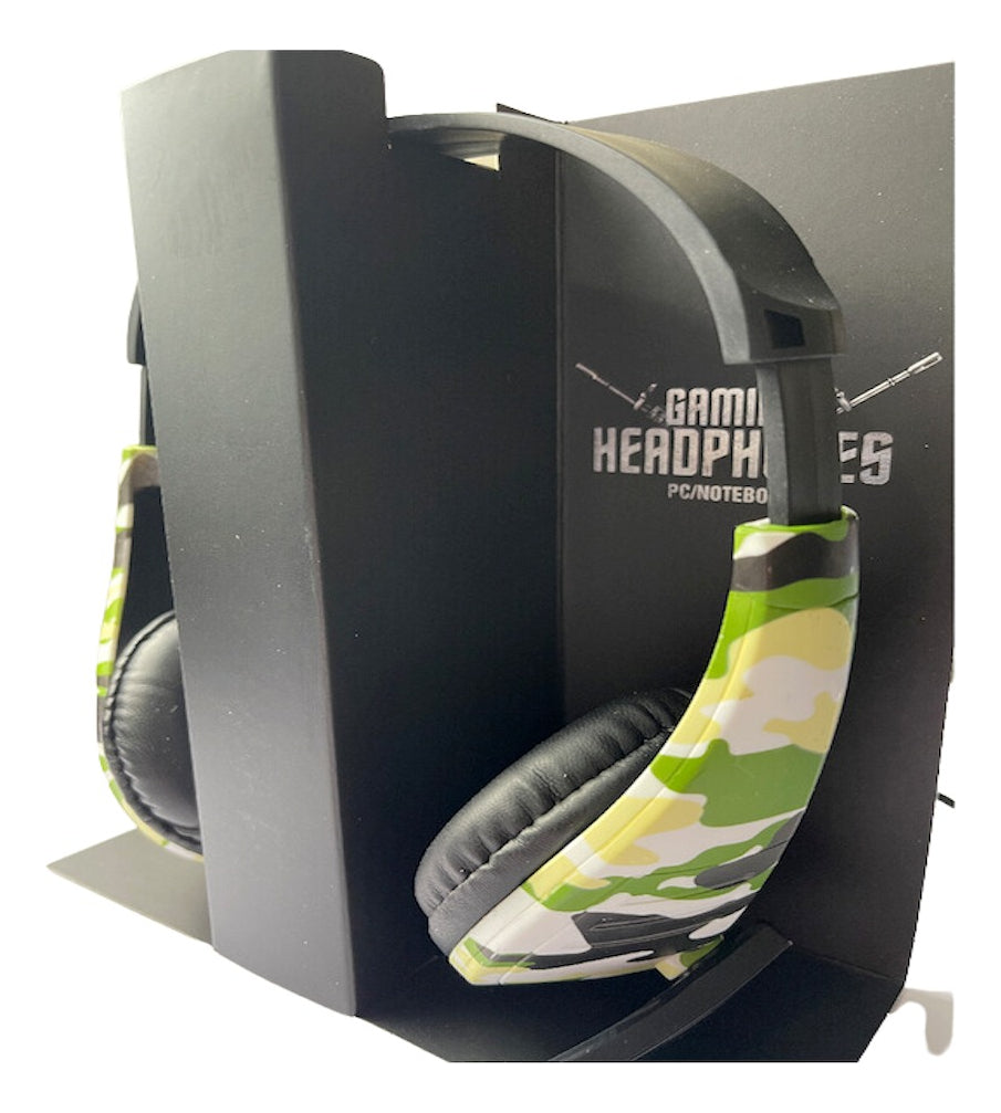 Audifonos Gamer Con Microfono para Ps4 - Xbox Camuflado