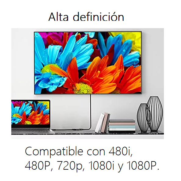 Cable Adaptador Divisor Hdtv 2en1 Irm-09601