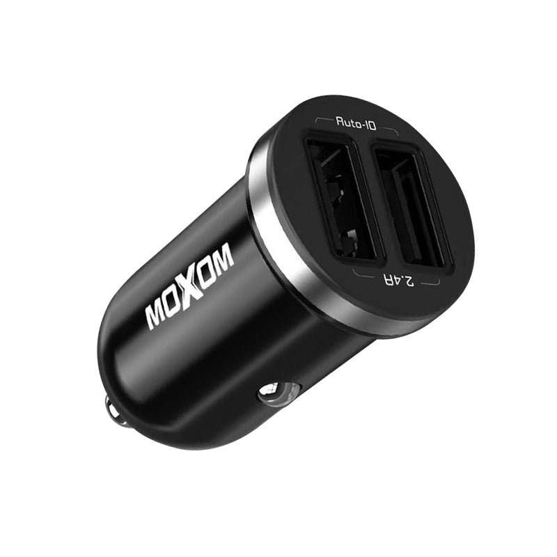 Cargador de Auto Telefóno Dual Usb Moxom Mx-vc10