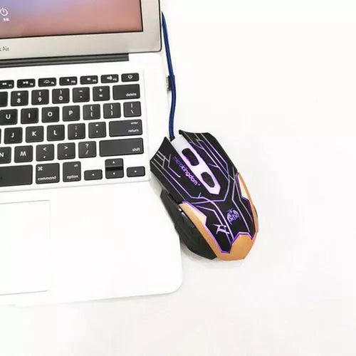 Mouse Gamer Usb Luz Rgb Microkingdom G6