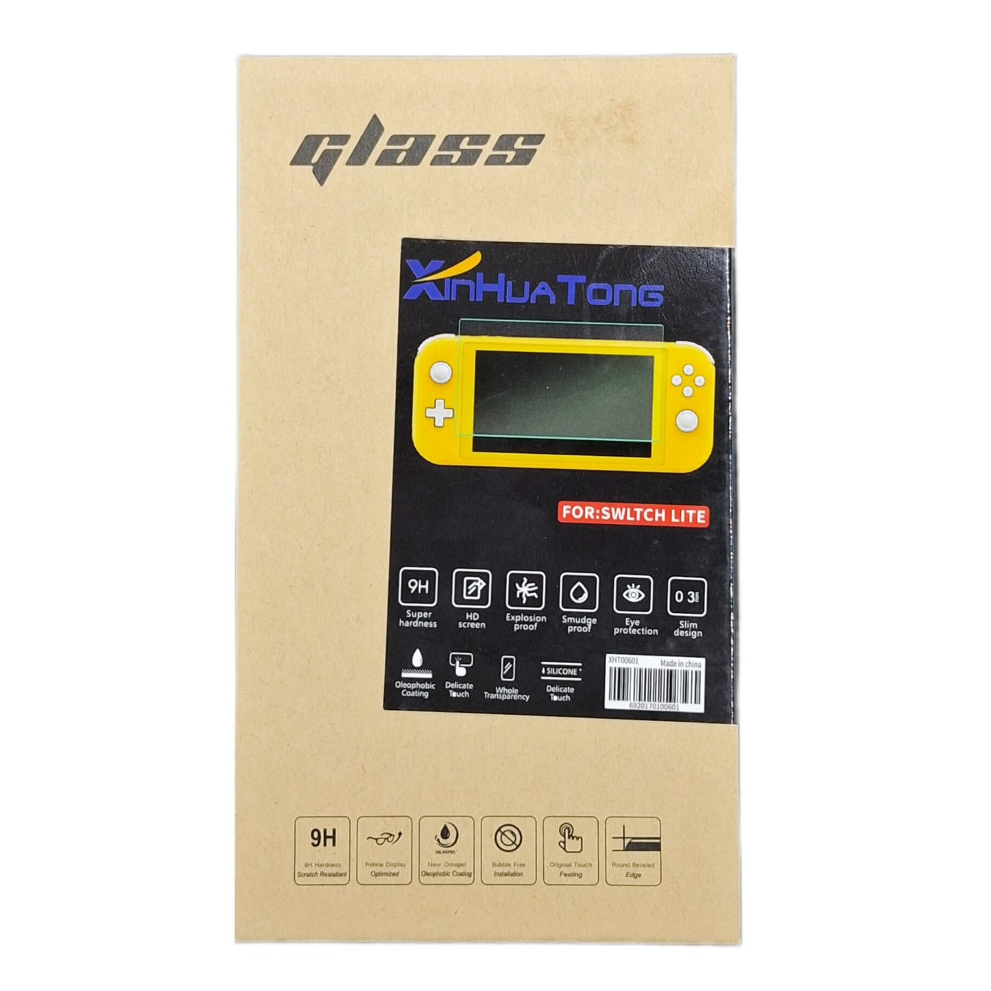 Vidrio Templado Mica Protectora para Nintendo Switch Lite