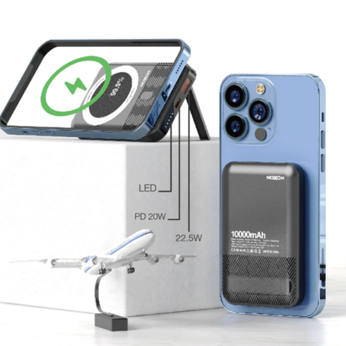 Cargador Inalámbrico Rapido Magsafe Portátil Wireless Moxom