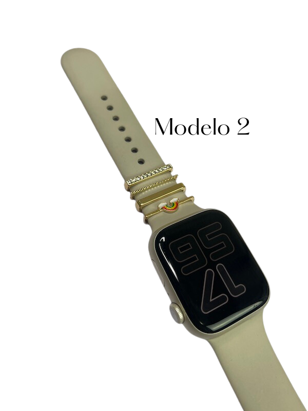 Accesorios Para Correa De Silicona De Smartwatch