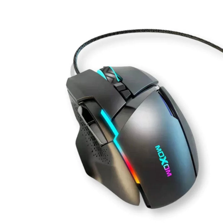 Mouse Gamer Luz Rgb Moxom Mx-ms13