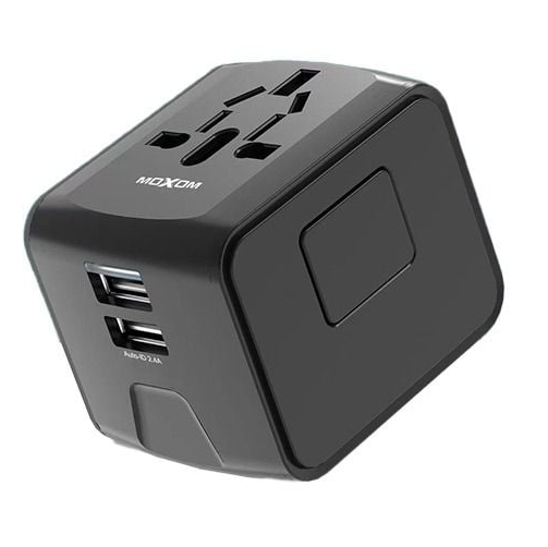 Adaptador Universal Usb para Viajes Moxom Mx-hc100