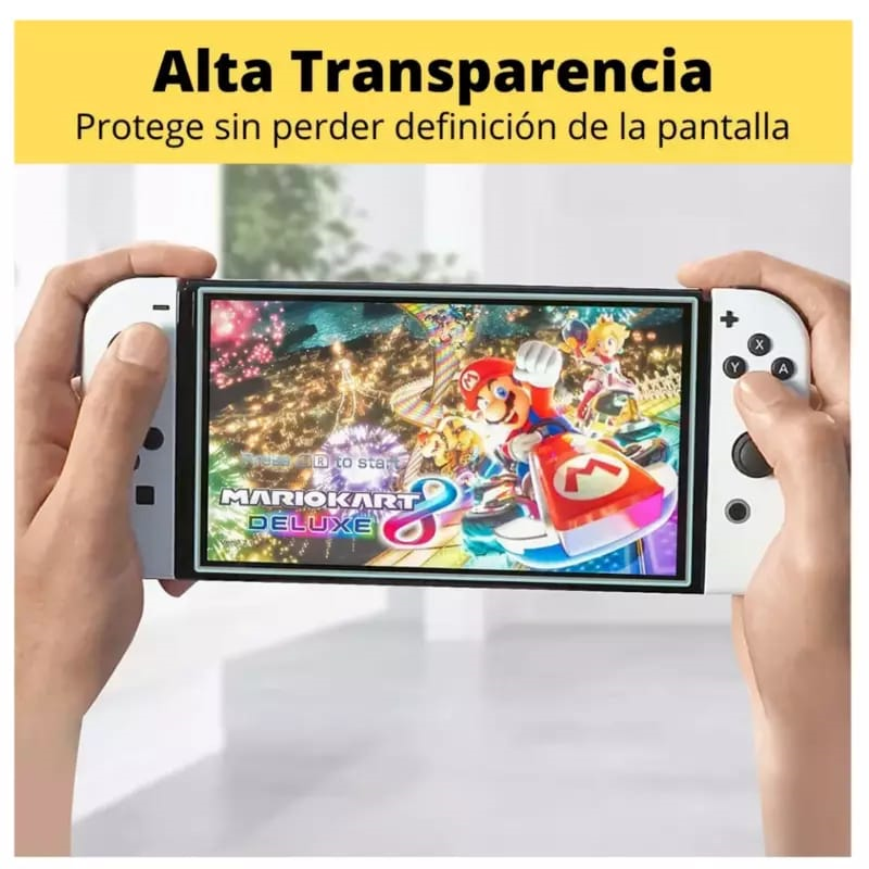 Lámina Vidrio Templado Nintendo Switch Oled