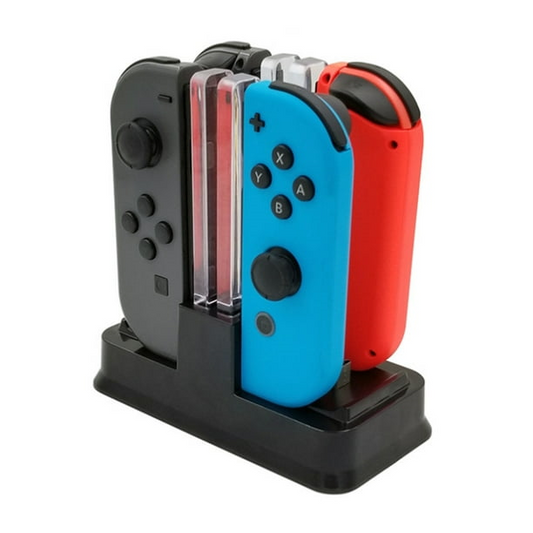 Base De Carga 4 en 1  para Nintendo Switch Joy-co