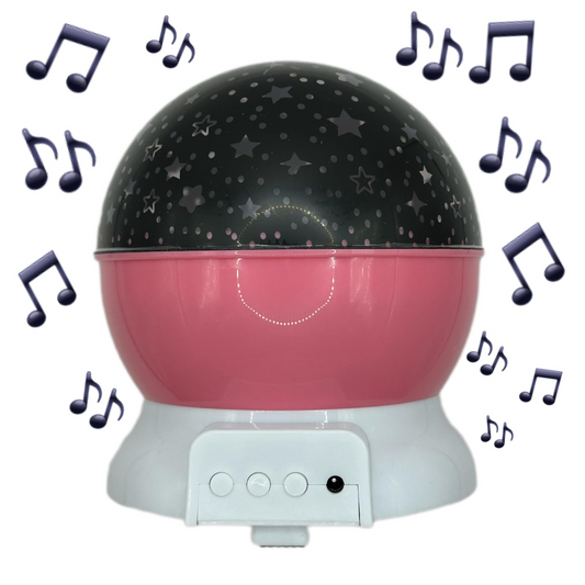 Lámpara Parlante Proyector Galaxia Estrellas Bluetooth