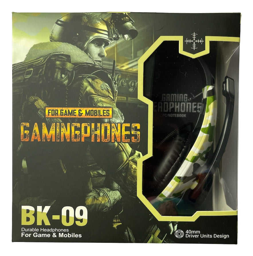Audifonos Gamer Con Microfono para Ps4 - Xbox Camuflado