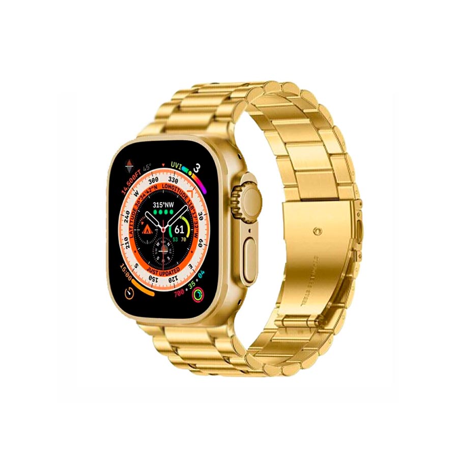 Reloj Inteligente X8 Ultra Max Gold Edition Dorado 49mm