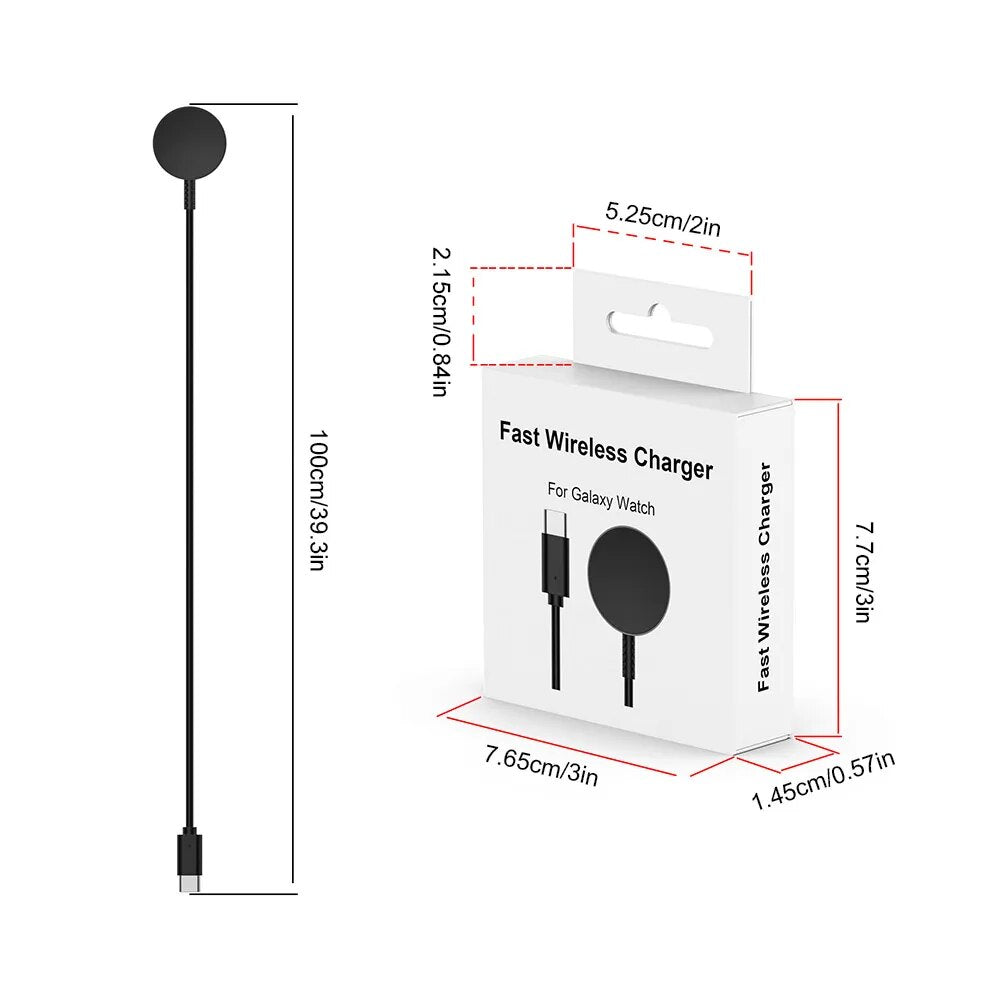 Cargador Usb - C Magnetico Para Reloj Samsung Galaxy Watch