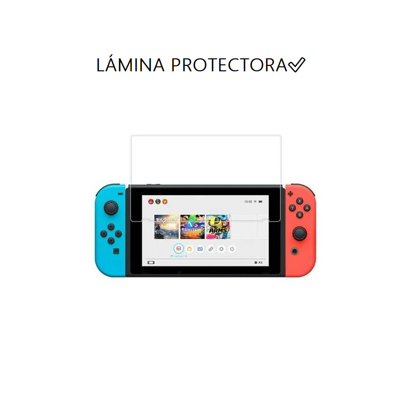 Kit Protector Nintendo Switch Oled Estuche Fundas 8 En 1