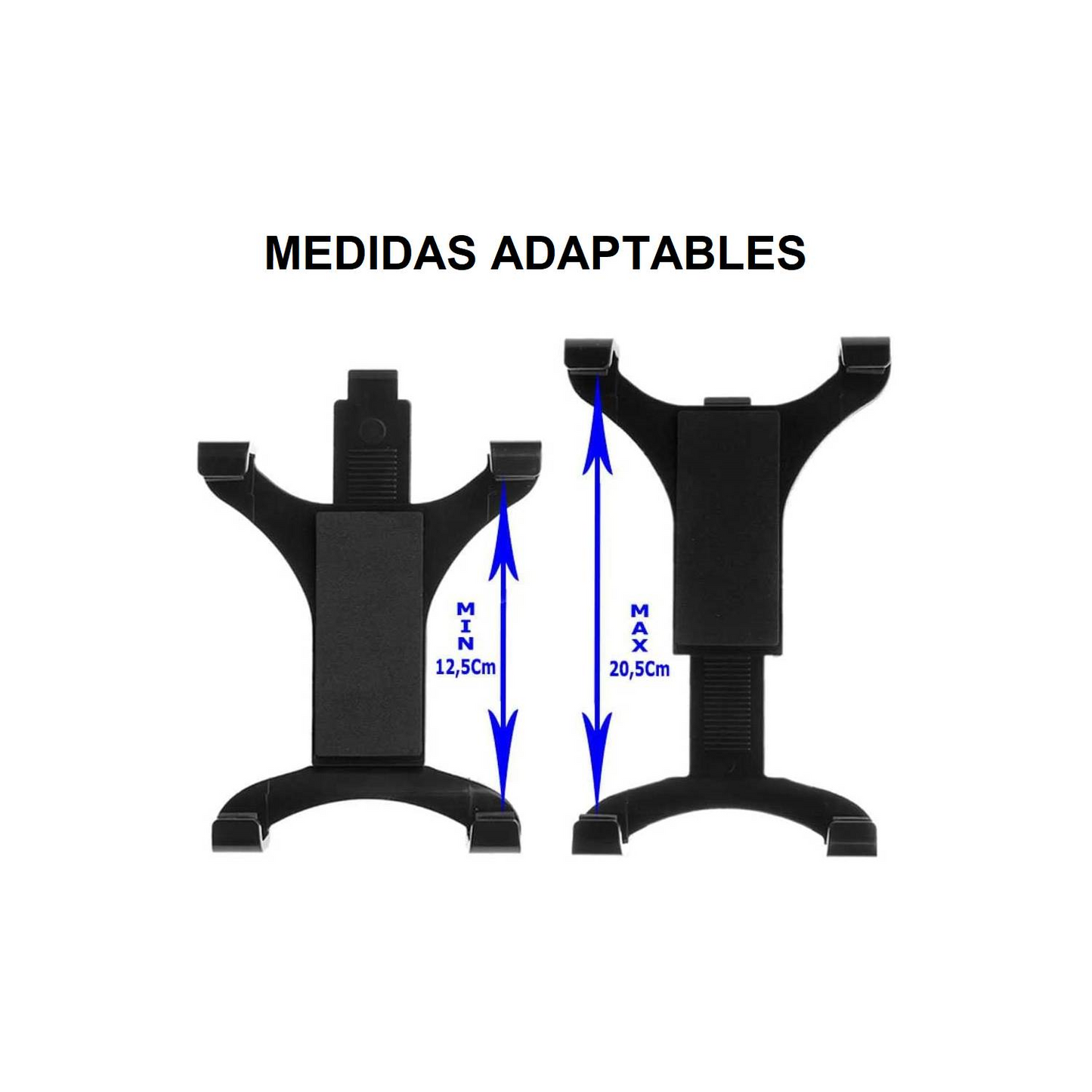 Soporte Universal Tablet Auto Asiento Ajustable IRM