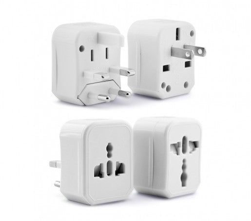 Adaptador Enchufe Universal para Viaje Todo En Uno Internacional