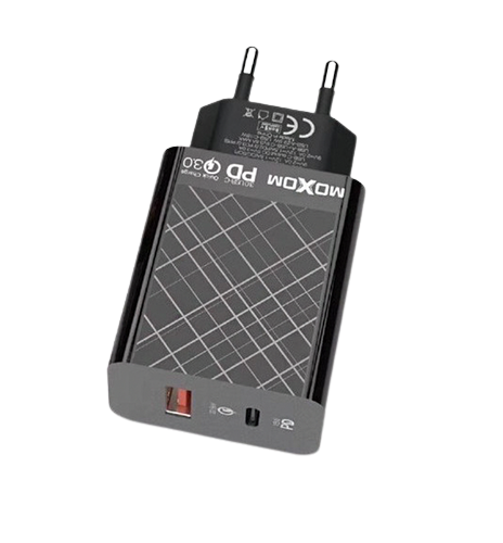 Adaptador dual 22.5W Moxom MX-HC27